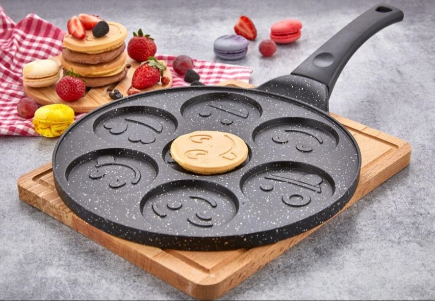 EMOJİ GRANİT PAN KEK TAVA 26 CM